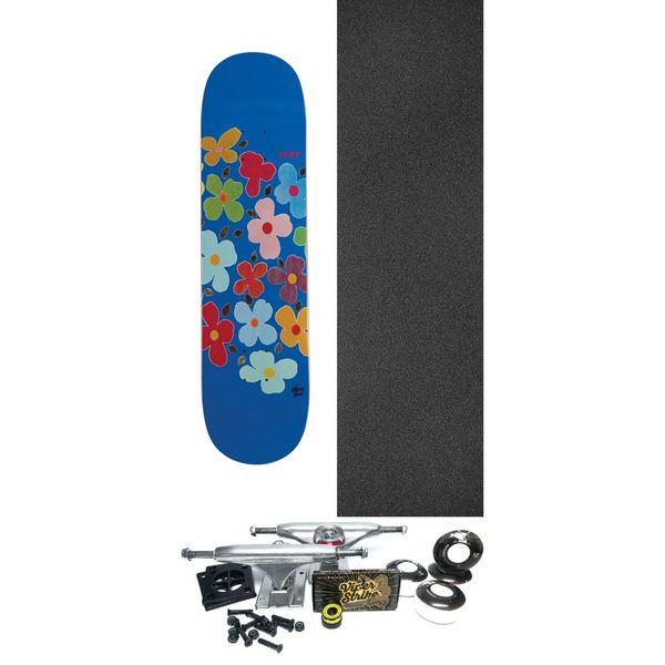The Killing Floor Skateboards James Alby Flowers Skateboard Deck - 8.38" x 32" - Complete Skateboard Bundle